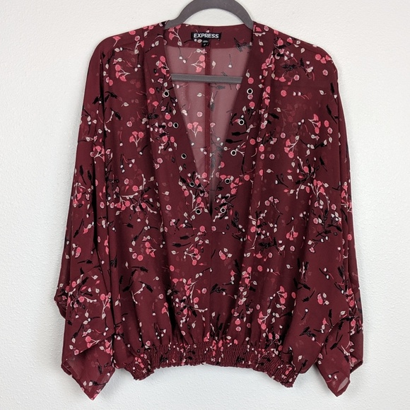 express kimono sleeve blouse